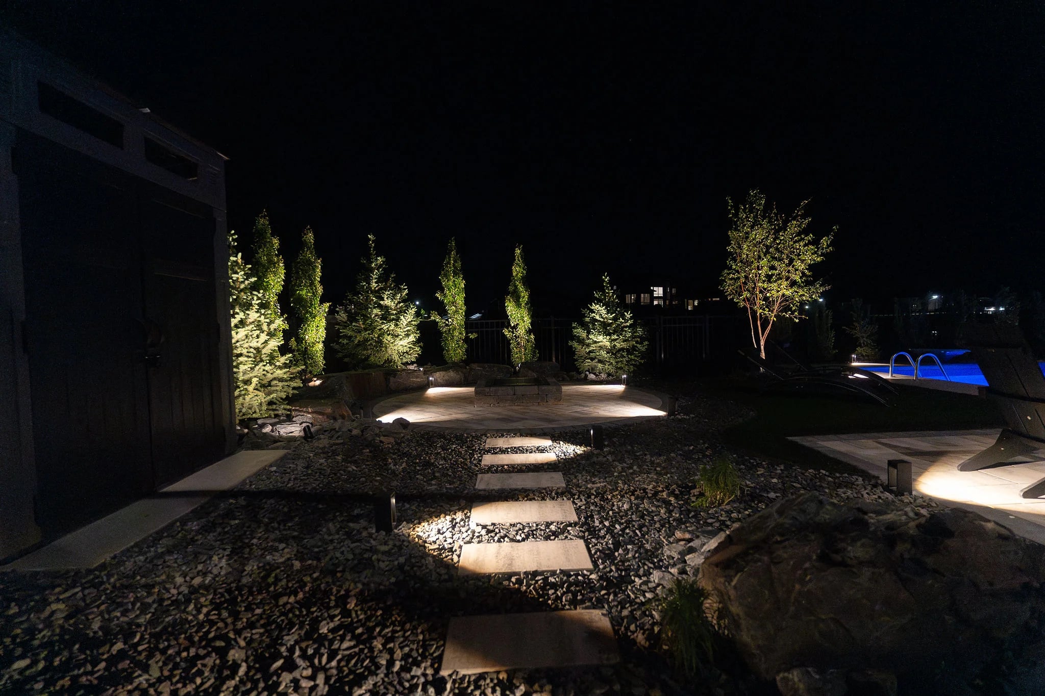 Gallery image 3 for Landscape Lighting – Bridgewater Trails