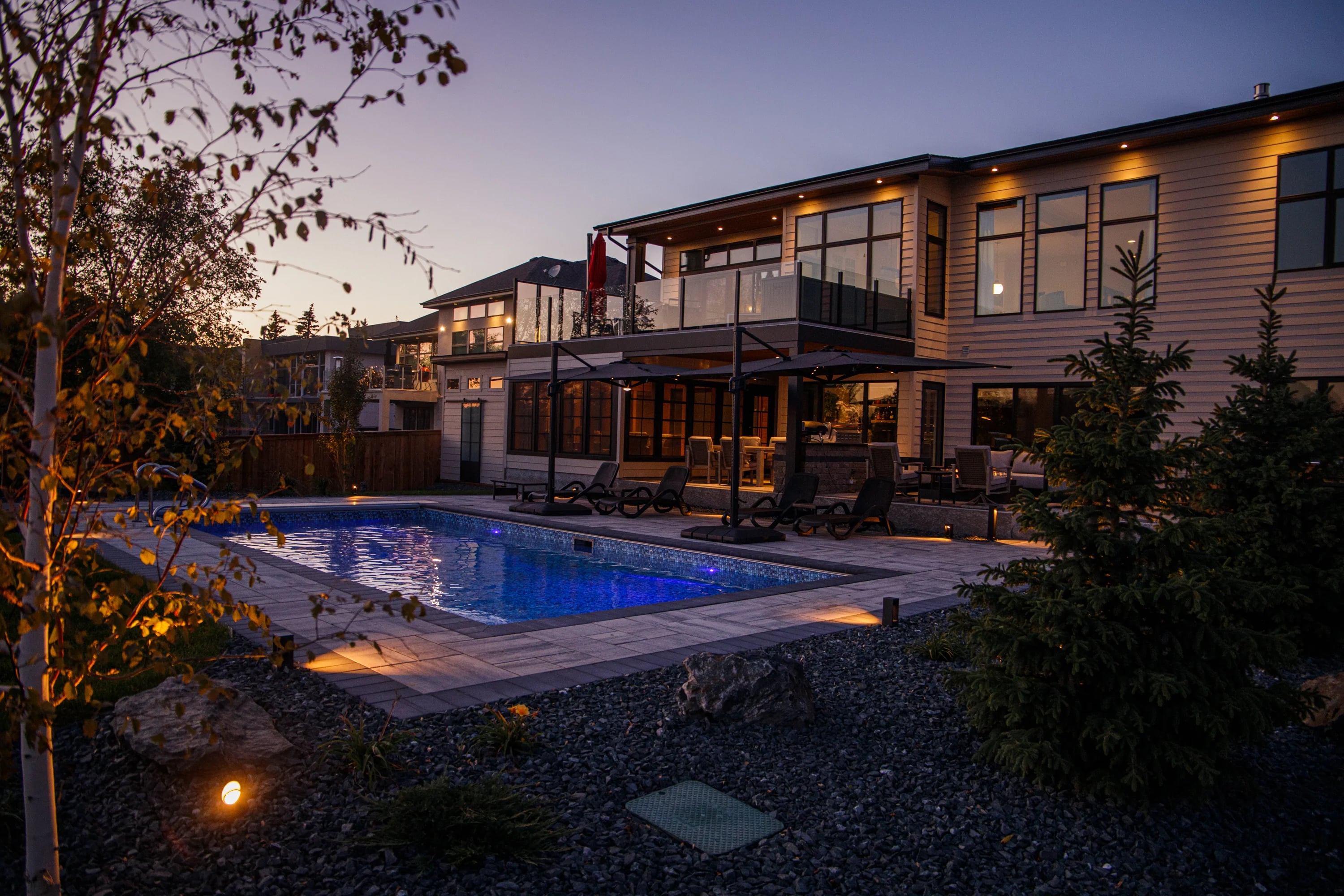 Landscape Lighting – Taylor Farm