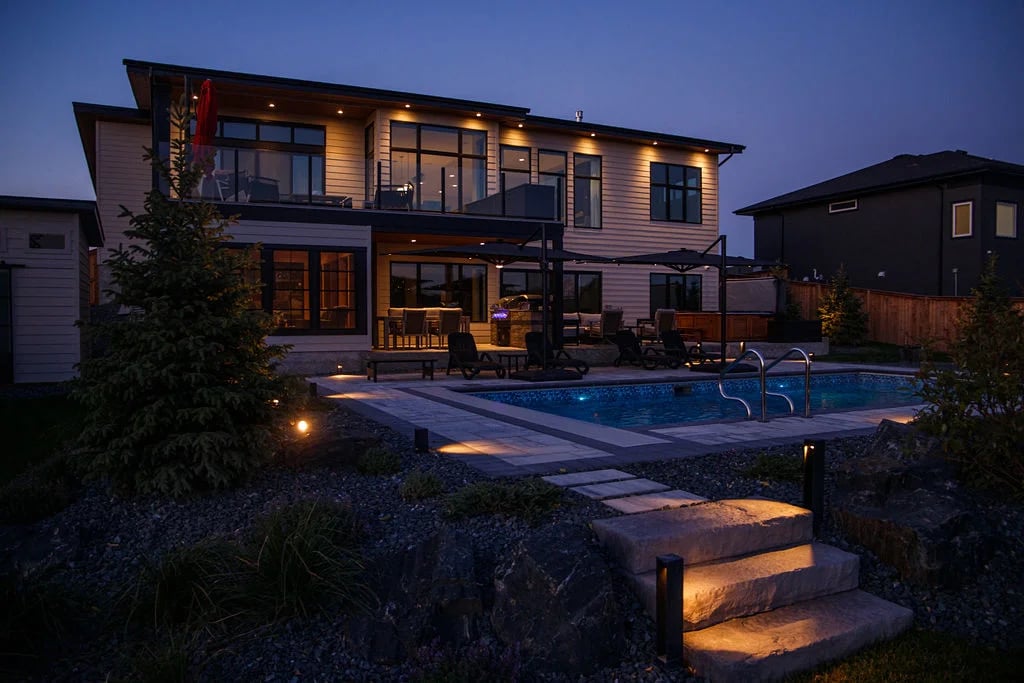 Gallery image 3 for Landscape Lighting – Taylor Farm